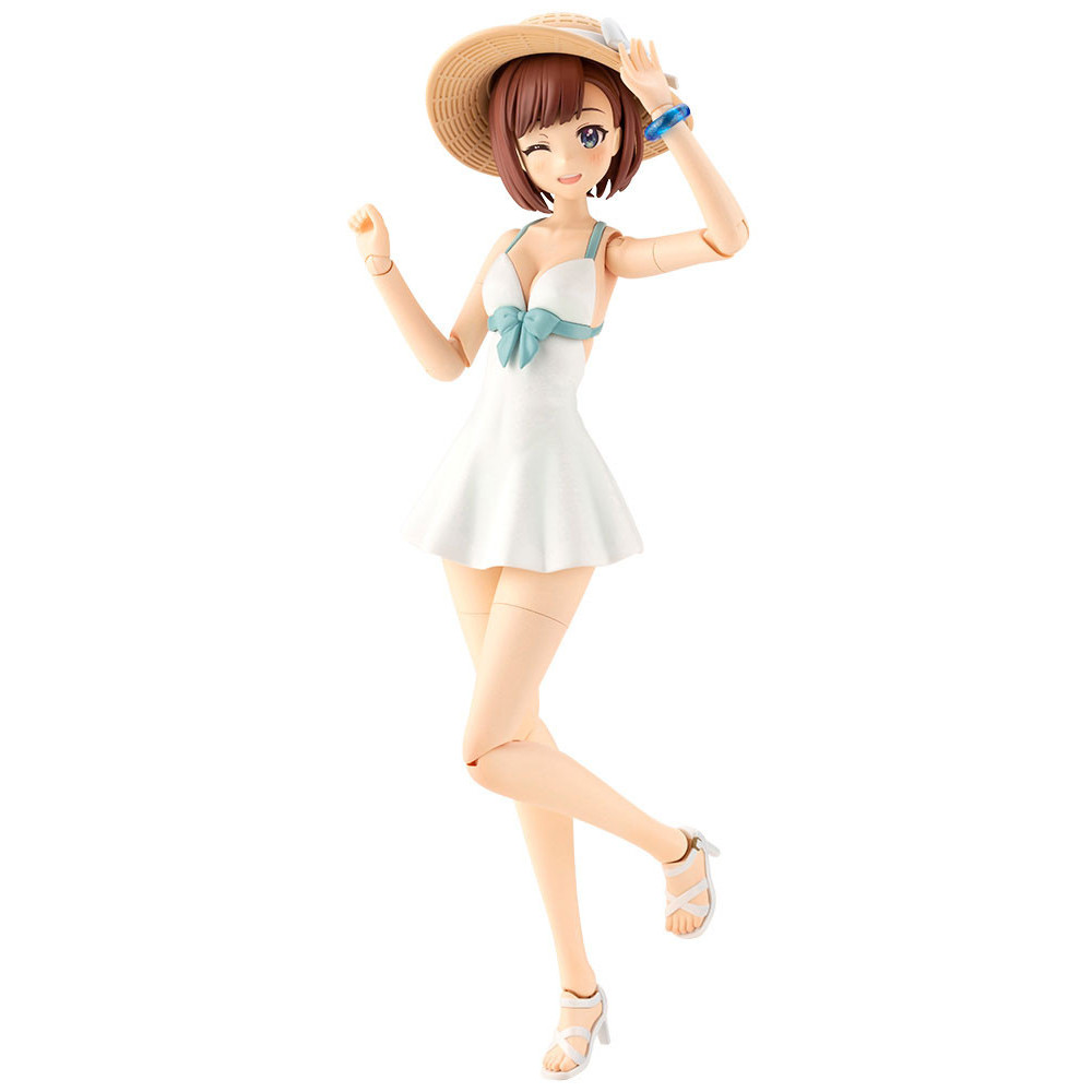 Figura Sousai Shojo Teien Kit de Modelo Plástico 1/10 Koyomi Takanashi (Swim Style) 16 Cm