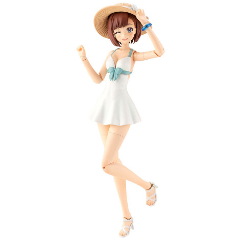 Figura Sousai Shojo Teien Kit de Modelo Plástico 1/10 Koyomi Takanashi (Swim Style) 16 Cm