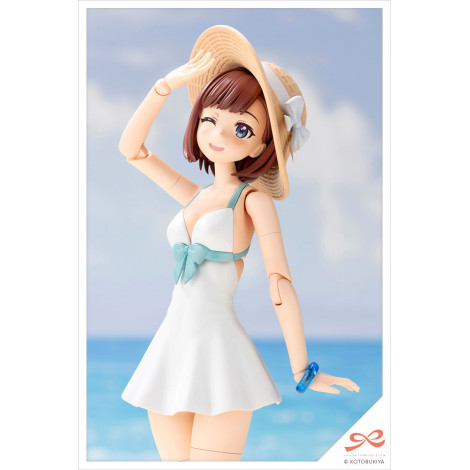 Figura Sousai Shojo Teien Kit de Modelo Plástico 1/10 Koyomi Takanashi (Swim Style) 16 Cm