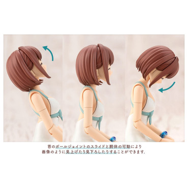 Figura Sousai Shojo Teien Kit de Modelo Plástico 1/10 Koyomi Takanashi (Swim Style) 16 Cm