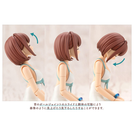 Figura Sousai Shojo Teien Kit de Modelo Plástico 1/10 Koyomi Takanashi (Swim Style) 16 Cm