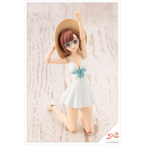 Figura Sousai Shojo Teien Kit de Modelo Plástico 1/10 Koyomi Takanashi (Swim Style) 16 Cm