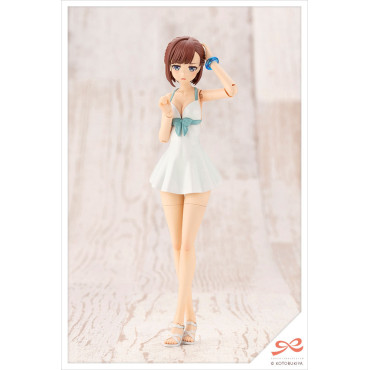 Figura Sousai Shojo Teien Kit de Modelo Plástico 1/10 Koyomi Takanashi (Swim Style) 16 Cm