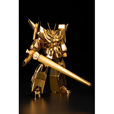 Brave Exkaiser Figura Kit de Modelo em Plástico Grande Exkizer (Versão Banhada a Ouro) 18 Cm