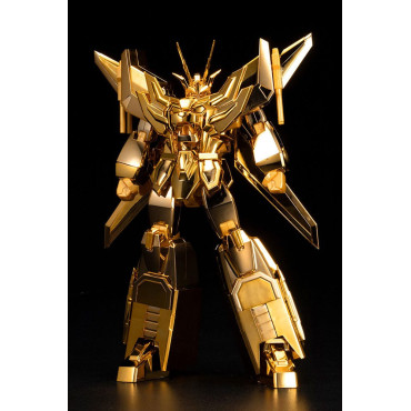 Brave Exkaiser Figura Kit de Modelo em Plástico Grande Exkizer (Versão Banhada a Ouro) 18 Cm