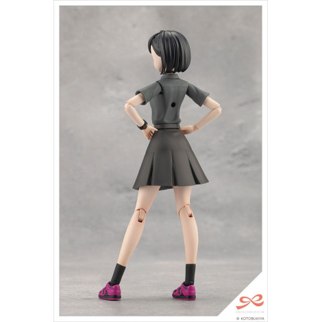 Figura Sousai Shojo Teien Kit de Modelo Plástico 1/10 Yomi (Tela Preta) 16 Cm