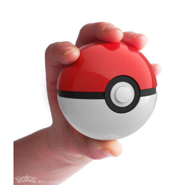 Réplica da Pokébola Eletrónica Pokémon Pokeball Fundida