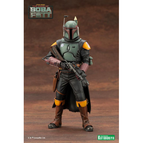 Star WarsFigura: O Livro de Boba Fett Pvc Artfx+ 1/10 Boba Fett 18 Cm