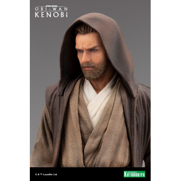 Star Wars Figura Obi-Wan Kenobi Pvc Artfx 1/7 Obi-Wan Kenobi 27 Cm