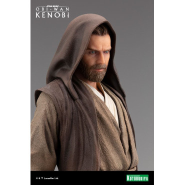 Star Wars Figura Obi-Wan Kenobi Pvc Artfx 1/7 Obi-Wan Kenobi 27 Cm