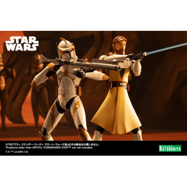 Star Wars Figura The Clone Wars Artfx 1/10 Comandante Cody 17 Cm