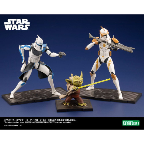 Star Wars Figura The Clone Wars Artfx 1/10 Comandante Cody 17 Cm