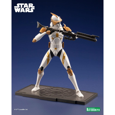 Star Wars Figura The Clone Wars Artfx 1/10 Comandante Cody 17 Cm