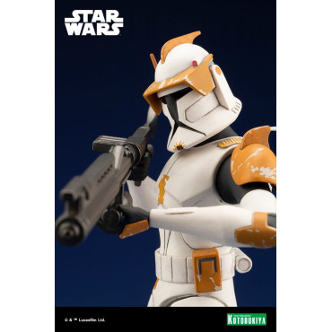 Star Wars Figura The Clone Wars Artfx 1/10 Comandante Cody 17 Cm