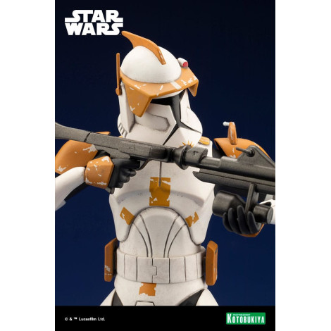 Star Wars Figura The Clone Wars Artfx 1/10 Comandante Cody 17 Cm