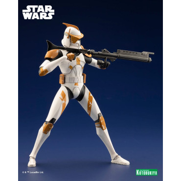 Star Wars Figura The Clone Wars Artfx 1/10 Comandante Cody 17 Cm