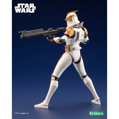 Star Wars Figura The Clone Wars Artfx 1/10 Comandante Cody 17 Cm