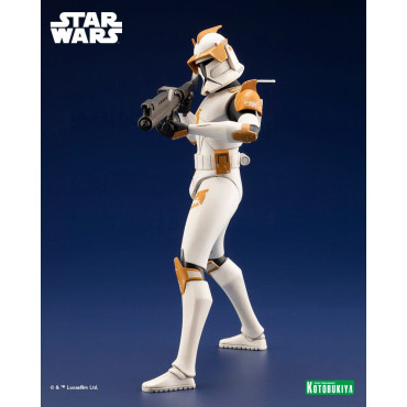 Star Wars Figura The Clone Wars Artfx 1/10 Comandante Cody 17 Cm