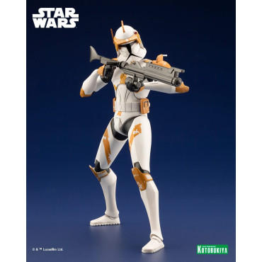 Star Wars Figura The Clone Wars Artfx 1/10 Comandante Cody 17 Cm