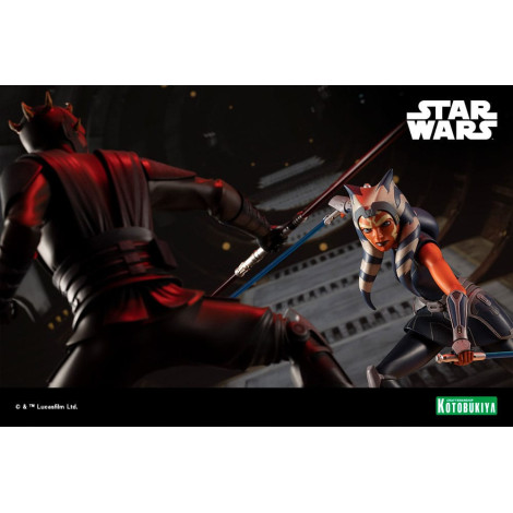 Star Wars Figura The Clone Wars Pvc Artfx 1/7 Darth Maul 26 Cm