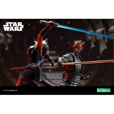 Star Wars Figura The Clone Wars Pvc Artfx 1/7 Darth Maul 26 Cm