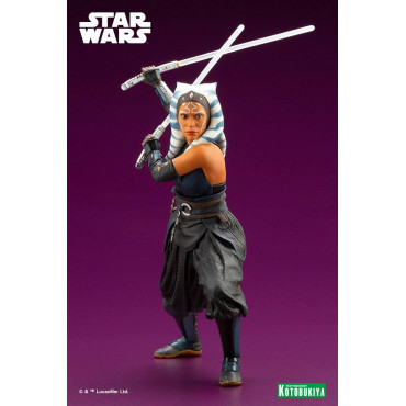 Star Wars Figura O Mandaloriano Artfx 1/10 Ahsoka Tano 19 Cm