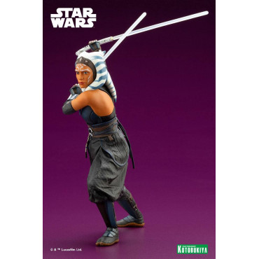 Star Wars Figura O Mandaloriano Artfx 1/10 Ahsoka Tano 19 Cm