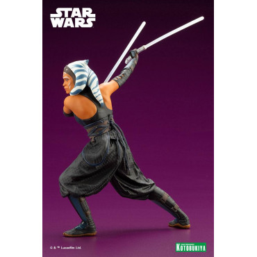 Star Wars Figura O Mandaloriano Artfx 1/10 Ahsoka Tano 19 Cm