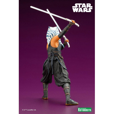 Star Wars Figura O Mandaloriano Artfx 1/10 Ahsoka Tano 19 Cm