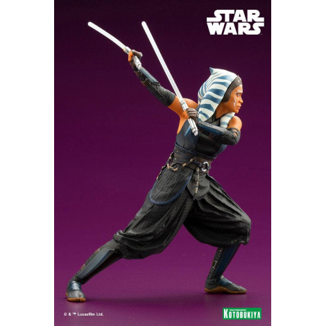 Star Wars Figura O Mandaloriano Artfx 1/10 Ahsoka Tano 19 Cm