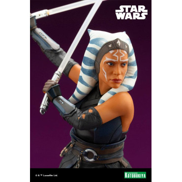 Star Wars Figura O Mandaloriano Artfx 1/10 Ahsoka Tano 19 Cm