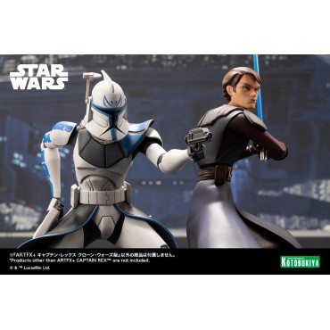 Star Wars Figura The Clone Wars Artfx 1/10 Capitão Rex 16 Cm