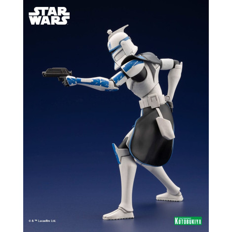 Star Wars Figura The Clone Wars Artfx 1/10 Capitão Rex 16 Cm