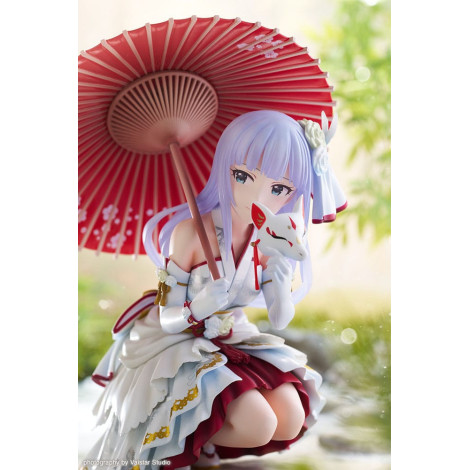 Figura O Idolmaster Million Live! Pvc 1/8 Tsumugi Shiraishi -Celebrate Miyabi- 17 Cm