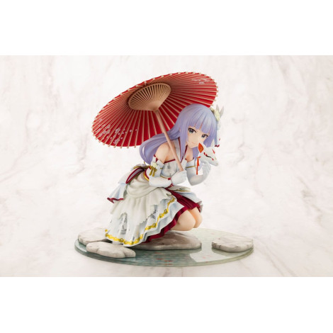 Figura O Idolmaster Million Live! Pvc 1/8 Tsumugi Shiraishi -Celebrate Miyabi- 17 Cm