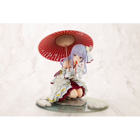 Figura O Idolmaster Million Live! Pvc 1/8 Tsumugi Shiraishi -Celebrate Miyabi- 17 Cm