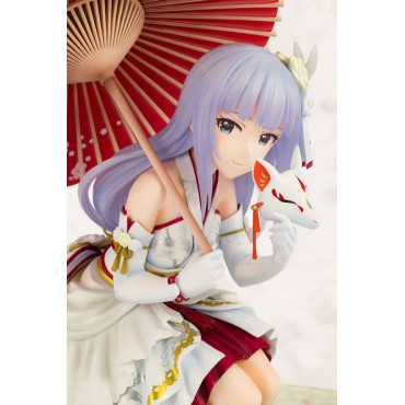 Figura O Idolmaster Million Live! Pvc 1/8 Tsumugi Shiraishi -Celebrate Miyabi- 17 Cm