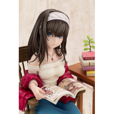 Figura O Idolmaster Cinderella Girls Pvc 1/8 Fumika Sagisawa -Off Stage- 17 Cm