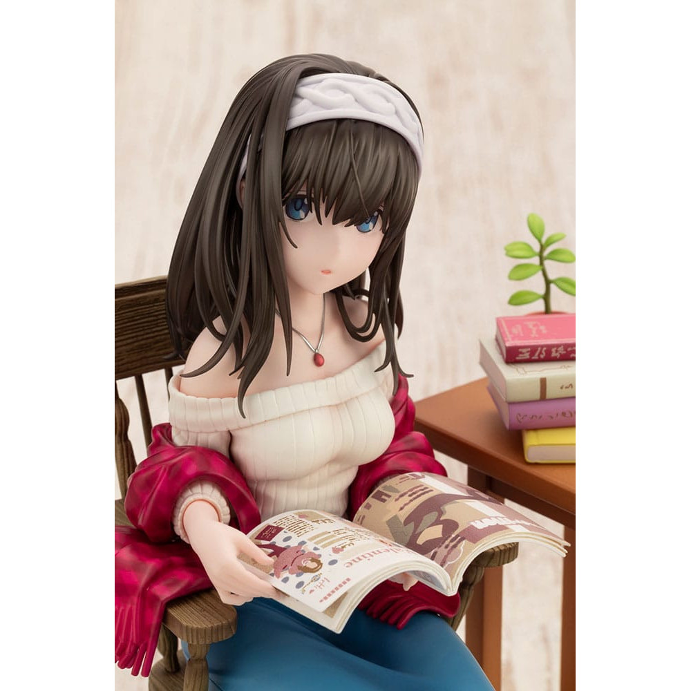 Figura O Idolmaster Cinderella Girls Pvc 1/8 Fumika Sagisawa -Off Stage- 17 Cm