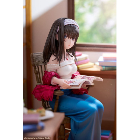 Figura O Idolmaster Cinderella Girls Pvc 1/8 Fumika Sagisawa -Off Stage- 17 Cm