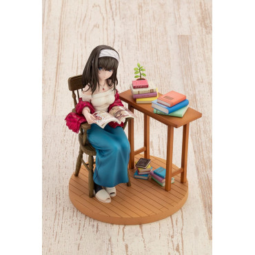 Figura O Idolmaster Cinderella Girls Pvc 1/8 Fumika Sagisawa -Off Stage- 17 Cm