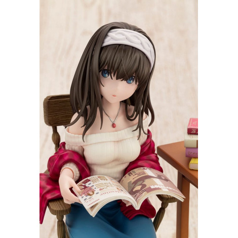 Figura O Idolmaster Cinderella Girls Pvc 1/8 Fumika Sagisawa -Off Stage- 17 Cm