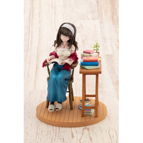 Figura O Idolmaster Cinderella Girls Pvc 1/8 Fumika Sagisawa -Off Stage- 17 Cm