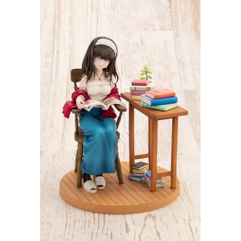 Figura O Idolmaster Cinderella Girls Pvc 1/8 Fumika Sagisawa -Off Stage- 17 Cm