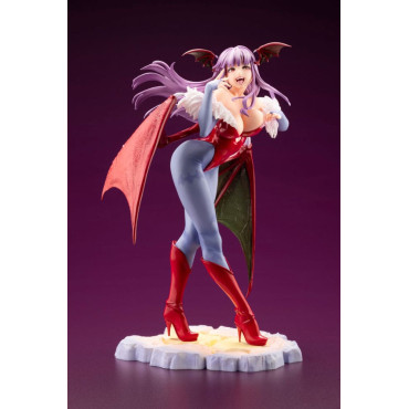 Darkstalkers Bishoujo Pvc Figura 1/7 Morrigan Edição Limitada 23 Cm