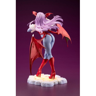 Darkstalkers Bishoujo Pvc Figura 1/7 Morrigan Edição Limitada 23 Cm