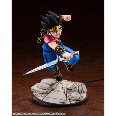 Dragon Quest A Aventura de Dai Figura Artfxj Pvc 1/8 Dai 18 Cm