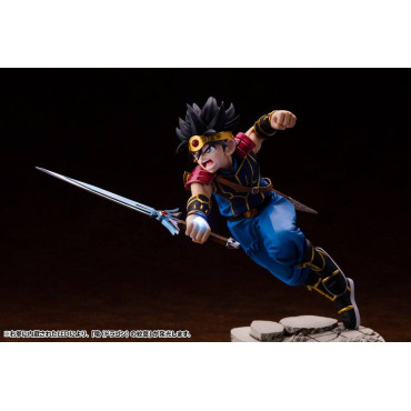 Dragon Quest A Aventura de Dai Figura Artfxj Pvc 1/8 Dai 18 Cm