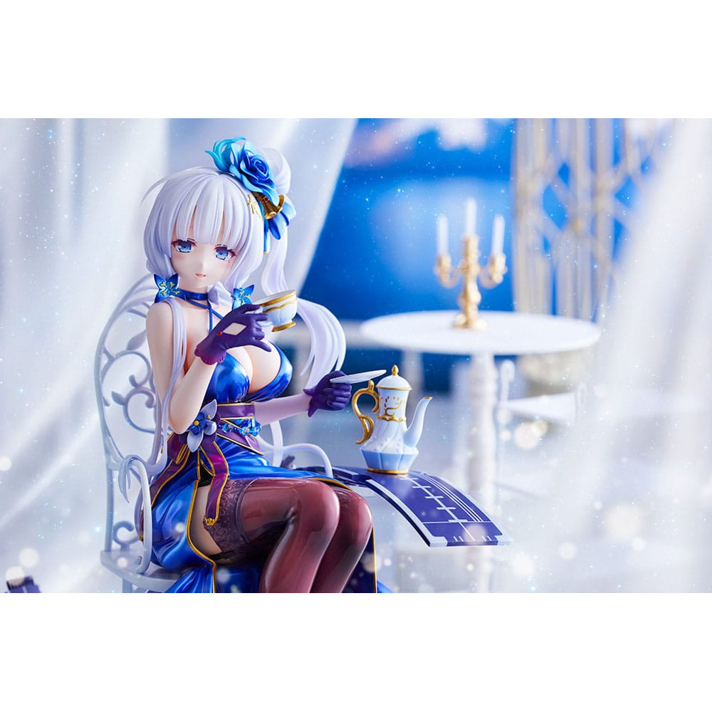 Azur Lane Pvc Figura 1/7 Ilustre (Festa do Chá Sem Fim) 20 Cm