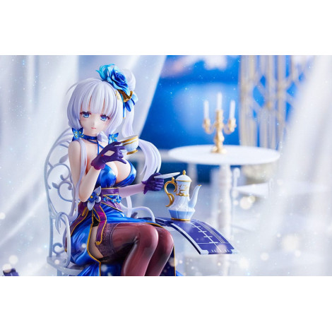 Azur Lane Pvc Figura 1/7 Ilustre (Festa do Chá Sem Fim) 20 Cm